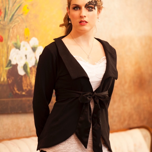 Black French Terry vest - Picture 1 of 4